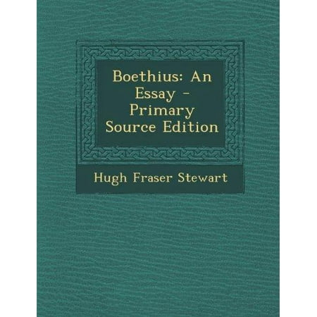 Essay on boethius