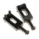 thumbnail image 3 of Juego de 6 silletas de puente vibrato para accesorios de guitarra eléctrica - Negro, 3 of 8