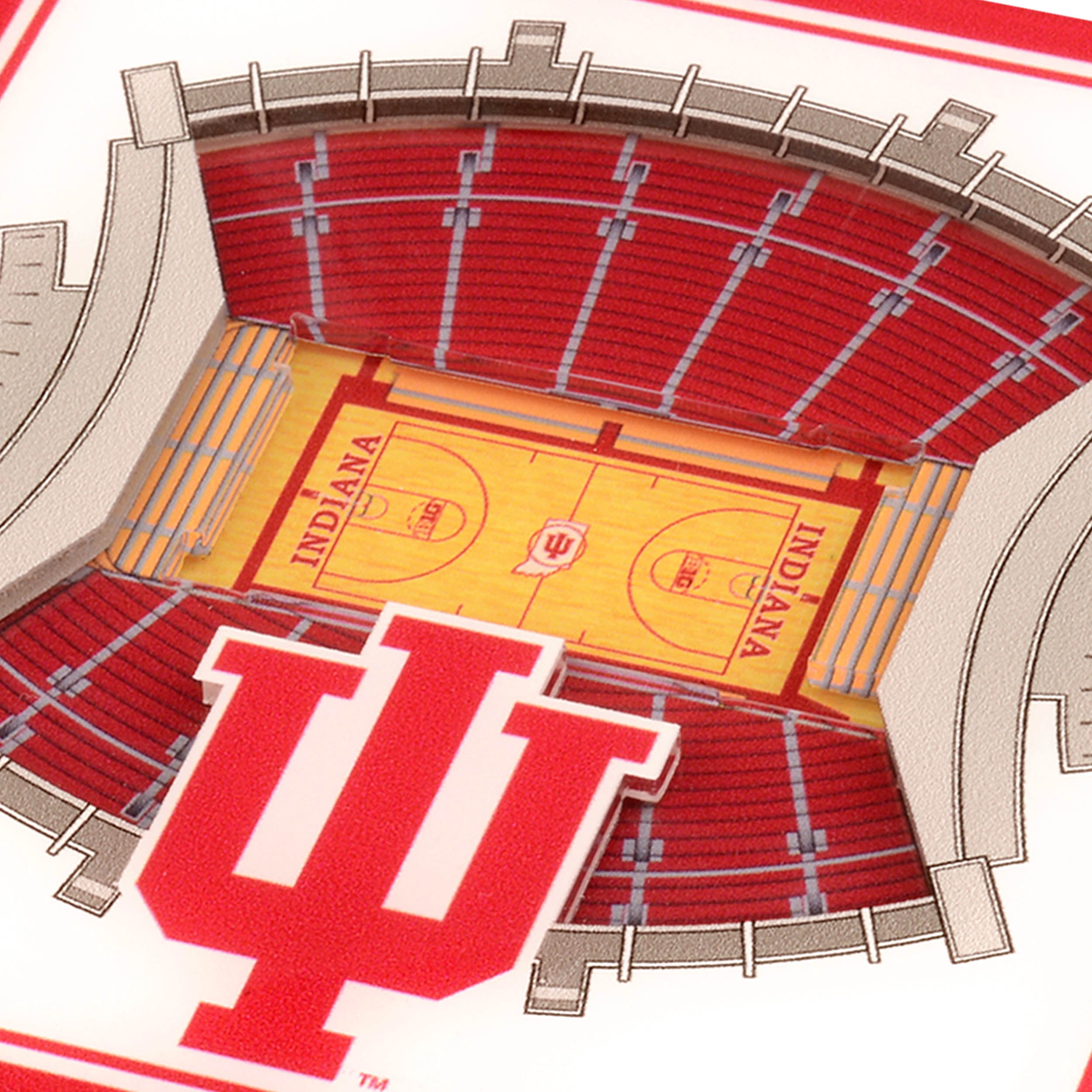 YouTheFan NCAA Indiana Hoosiers Stadiumview Cribbage