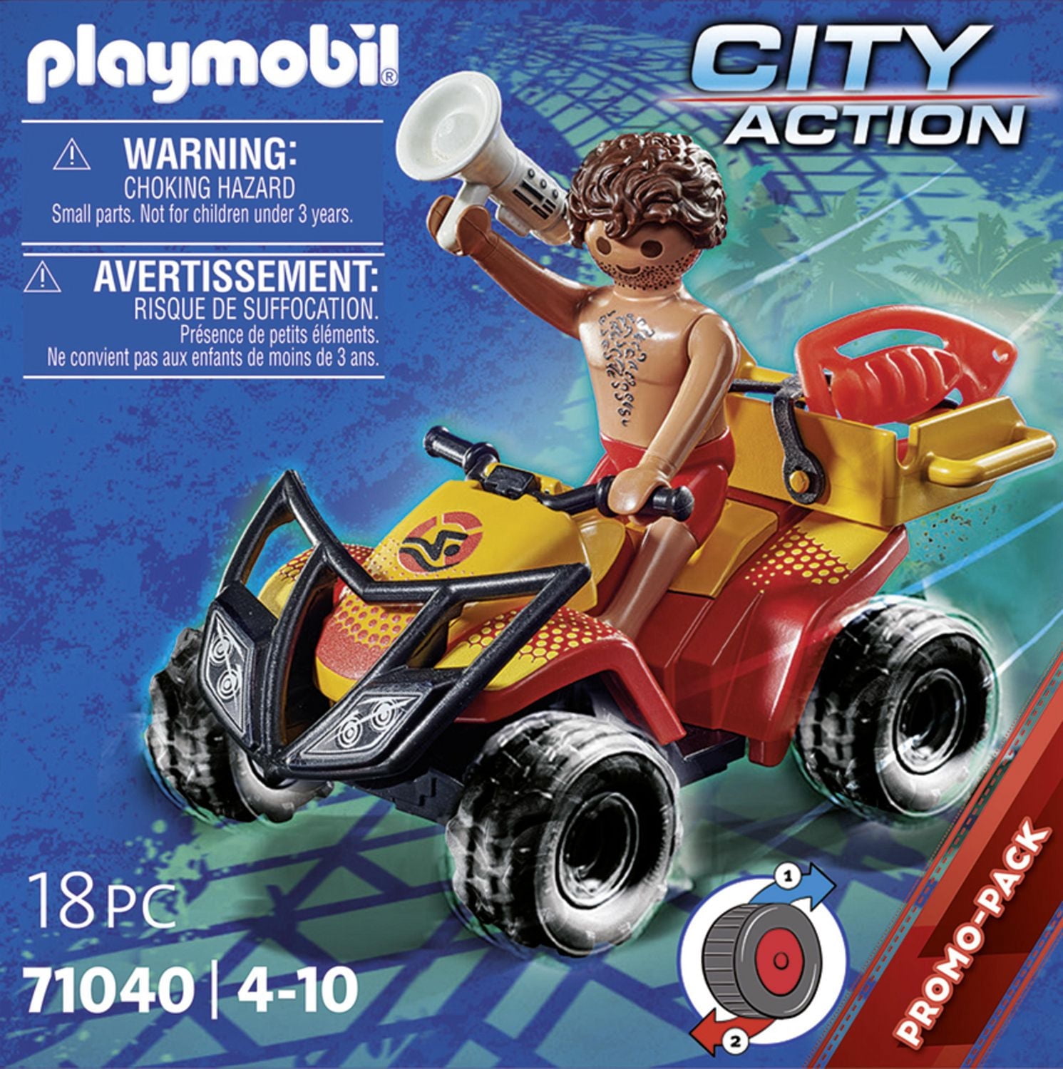 Playmobil Beach Patrol Quad