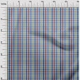 thumbnail image 2 of oneOone Cotton Cambric Fabric Madras Check Printed Craft Fabric BTY 56 Inch Wide, 2 of 4