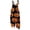 4Black, variant on Xijirk Women Halloween Jack O Lantern Floral Star Print Overalls Tie Knot Shoulder Straps Loose Jumpsuit for Daily Outing Home Gathering Holiday Wear,S