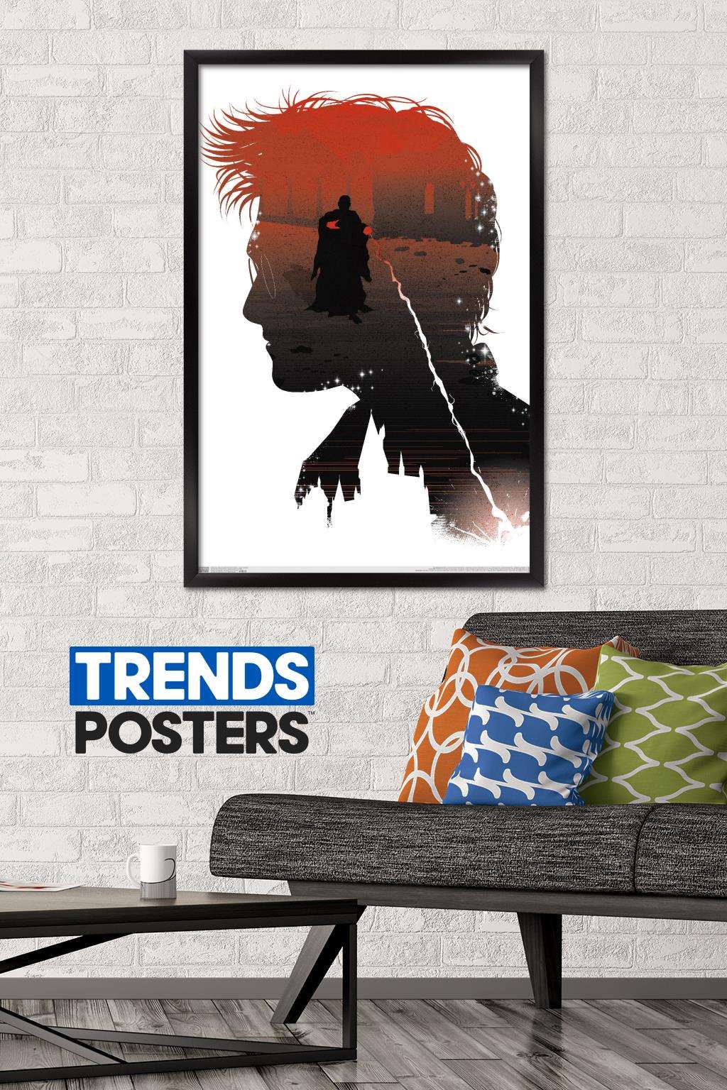The Wizarding World: Harry Potter - Inner Struggle Wall Poster, 22.375" x 34", Framed
