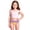 Light Purple, variant on Shadoumai Girl Period Swimsuits Swimwear Tummy Control Cutout One Piece Bathing Suit 9-16 Years