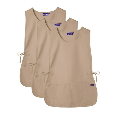 

Sivvan Unisex Cobbler Apron (3 Pack) - Adjustable Waist Ties 2 Deep front pockets