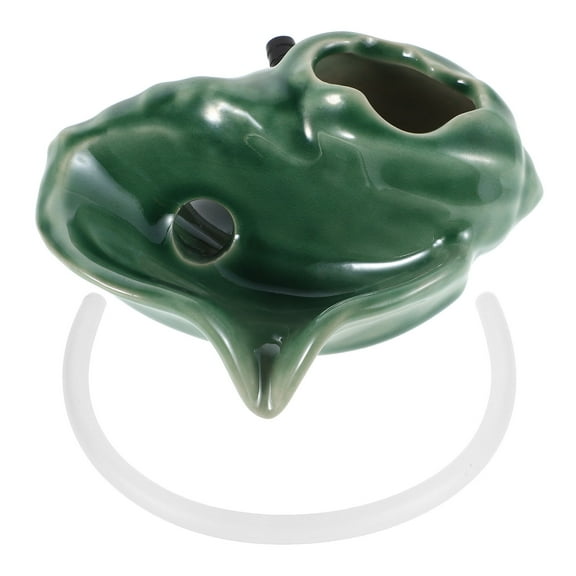 COSMOBETTY Water Fountain Jar Ceramic Jug Garden Fountains 1Pack Garden Enthusiasts