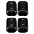 thumbnail image 1 of 4Pc Double Rope Clamps Reusable Rope Clamp 1/2in Plastic Cord Connector Suitable for 9-10mm Double Nylon or Braided Cord,4 x Rope Clamps,Black, 1 of 7