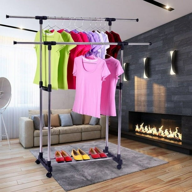 Colgador doble ajustable hotsell