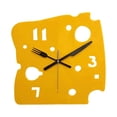 thumbnail image 1 of Reloj colgante de pared acrílico, ligero, decorativo, de escritorio, estilo nórdico. Amarillo, 1 of 9