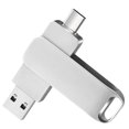 thumbnail image 1 of TYPE-C Metal Pen Drive 128GB Waterproof USB Flash Drives 128GB Memory Stick Business Gift U Disk, 1 of 5