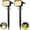 Warm White, variant on Solar Color Changing Spot Lights Outdoor Waterproof Colored RGB Solar Powered Landscape Lights for Yard 7 Lighting Modes Multicolor Solar Spotlights for Pathway Garden Outside (6 Pack)