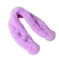 thumbnail image 3 of Duoif Faux Fur Scarf, Winter Fashion Faux Scarf Female Outdoor Warm Imitation Two Tube Plush Scarf for Women A, 3 of 3