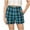 Dark Blue, variant on Hiijoy Toddler Girls Elastic Waist Plaid Shorts Lightweight Shorts Loungewear, Sizes 2-3T