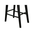 thumbnail image 5 of LuXeo Luna 24 in. Black Leg - Gray Seat (Set of 2), 5 of 13