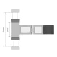 thumbnail image 1 of tredstone Metal Smartphone Clamp Foldable Camera Mount Holder for DJI POCKET 2 Accs, 1 of 9
