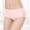 Pink, variant on HUPOM Women'S Underwear Funny Underwear For Women Medium waist Elastic Waist Solid Briefs Wine M
