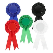 TINKSKY 5Pcs Winner Award Ribbons Tinplate For All Ages Event Personalization
