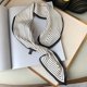 thumbnail image 3 of Bufanda de seda pequeña, chales para mujer, chales de marca de lujo para oficina, hiyab para el cuello, foulard, hiyab, bufandas con estampado de rayas para mujer, 3 of 5
