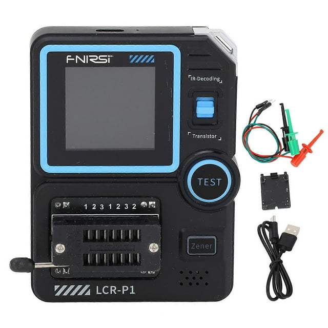 Transistor Tester, 1.44 inch Screen, Multifunction, Capacitor, Resistor, MOSFET, Diode, Electronic Component