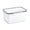 850ML, variant on Fruit Storage Container for Fridge, Multi-Purpose Vegetable Storage Container, Food Storage Containers with Colander, Transparent Fruit Fegetable Basket for Kitchen