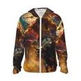 thumbnail image 2 of Lsque Colorful Bull Western Man UPF 50+ Lightweight Sun Protection Men's Women's Long Sleeve Shirt, Hoodie Performance -Small, 2 of 9