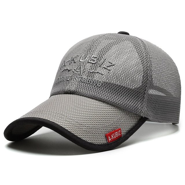 NORTHWOOD Breathable Mesh Summer Cap Golf Men Baseball Caps Women Outdoor Dad Hat Quick Dry Travel Snapback Trucker CapAdjustable Gao Jinjia LED