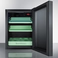 thumbnail image 2 of Summit LX114LGT1 BeautiFridge Cosmetics Refrigerator - Tint Glass/Mint, 2 of 5
