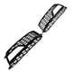 thumbnail image 3 of uds luz antiniebla del parachoques delantero cubierta de parrilla negro brillante 8T0807681M reemplazo para modelos S5 A5 2012-2016, 3 of 5