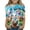 I, variant on Taqqpue Easter Shirts for Girls Boys 3/4 Length Sleeve Crewneck Kids Shirt with Bunny and Egg Print Casual Pullover Tops for Kids 3-13 Years