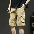 thumbnail image 5 of Mqqzkk Men's Cargo Shorts Lightweight Stretch Hiking Shorts Athletic Travel Fishing Golf Short for Men with 4 Pockets, 5 of 9