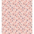 thumbnail image 3 of Ambesonne Botanic Duvet Cover Sets, Pastel Blooms Strawberries, 2-Twin, Violet Blue and Pale Pink, 3 of 4