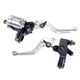 thumbnail image 1 of Motorcycle Front Brake Clutch Master Cylinder Lever Reservoir Adjustable, 1 of 8