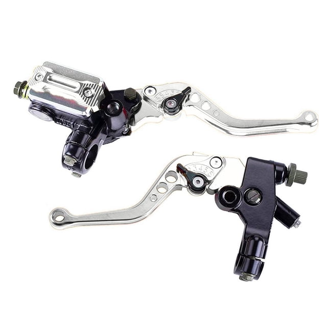 Motorcycle Front Brake Clutch Master Cylinder Lever Reservoir Adjustable