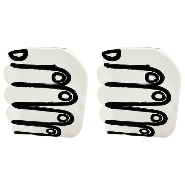 Unique Hand Vases Hand Shaped Decorative Resin Vase,Funny Flower Vase For Table Centerpiece,Modern Vase Decorative