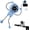 1 PC Blue, variant on Portable Robot Fan Man with Remote,USB Rechargeable Small Desk Fan with 199 Speeds Daily essentials for offices, desktops and desks (1 PC Blue)