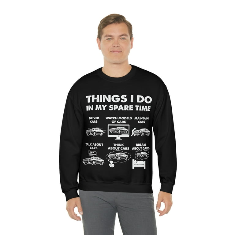 Things I Do in My Spare Time Funny Shirt, Car Guy T-shirt, Car Lover Gift,  Birthday Gift Tee, Gift for Husband, Father, Dad, Muscle Car Tee 