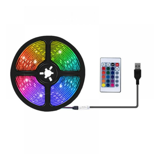 TV LED Backlight, RGB LED Lights for TV with Remote, DIY Colors TV LED
