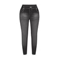 thumbnail image 6 of Cutuoiiu Women's Fashion Non Denim Stretch Pants with Elastic Waist and Pockets for Work, Walk and Weekend Errands Gifts, 6 of 9