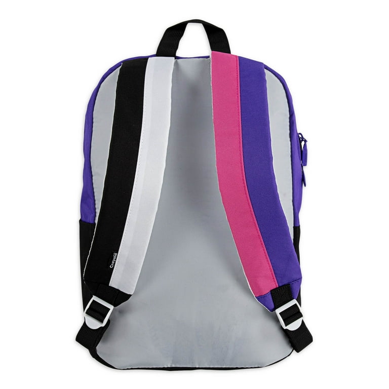 Kids Color Blocked Large Backpack White/Multi 2024 234652