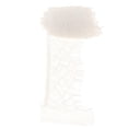thumbnail image 1 of 3 yardas de elástico, de encaje con estampado floral, suministros de manualidades para cortinas de ropa 4.3cm blanco, 1 of 9