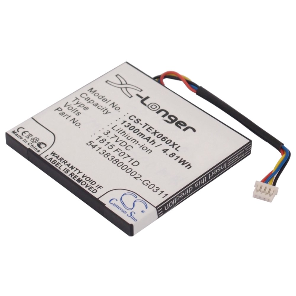 Replacement 3.7L1060SP Battery for TEXAS INSTRUMENTS TINspire CX, TI