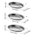 thumbnail image 5 of Elegant Oval Fish Plate Stainless Steel Platter for Home and Restaurant Use, 5 of 14