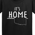 thumbnail image 4 of Inktastic It's Home State of Oklahoma Outline Youth T-Shirt, 4 of 5