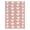 Pink, variant on Well Woven Kennedy Triangles Modern Geometric Kids Pink 2'3" x 7'3" Runner Rug