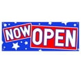 thumbnail image 1 of Now Open 13 oz Vinyl Banner With Metal Grommets, 1 of 4