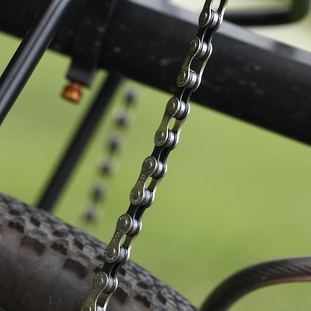 116 Links 7S8 Speed Mountain Bike Chain IG51 Freewheel Shift Chain Steel for MTB 