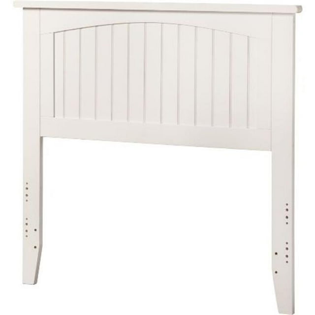 Atlantic Furniture AR282822 Nantucket Tête de Lit Format Simple, Blanc