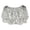 White, variant on Women Sequined Short Beaded Dress Lace Coat Shawl Evening Party Bridal Wrap