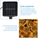 thumbnail image 5 of Cadena Lámparas Con Energía Solar Cadenas Bola De Plata Hueca Decoración Bombilla Iluminación Led Decoración Con 2 Modos De Iluminación Para Patio Jardín Bar Pasarela Fiesta En El Patio 16.4Ft 30Led Advancent HA027237-01, 5 of 6