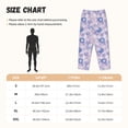 thumbnail image 4 of Lsque Winter With Snowflakes Print Women's Pajama Pants, Lounge Pant - Comfortable Home Wear,Elastic Waistband, Stylish Design-Large, 4 of 9